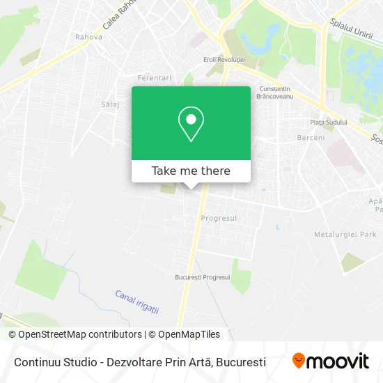 Continuu Studio - Dezvoltare Prin Artă map