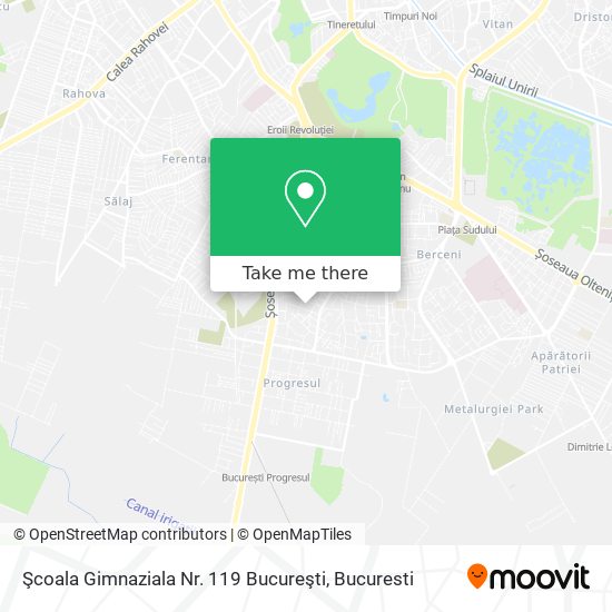 Şcoala Gimnaziala Nr. 119 Bucureşti map