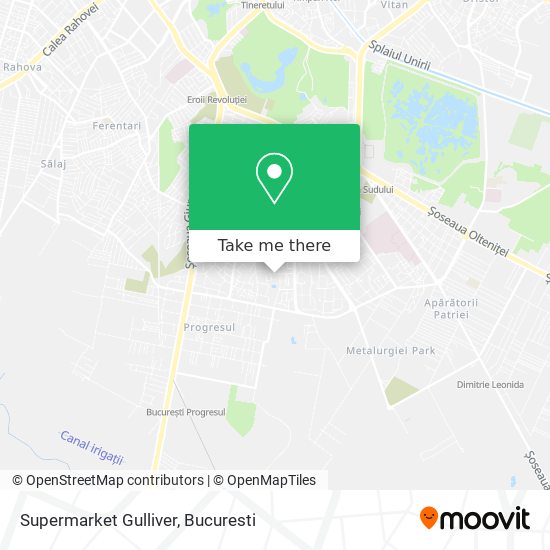 Supermarket Gulliver map