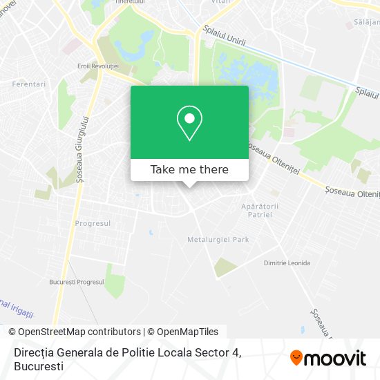 Direcția Generala de Politie Locala Sector 4 map