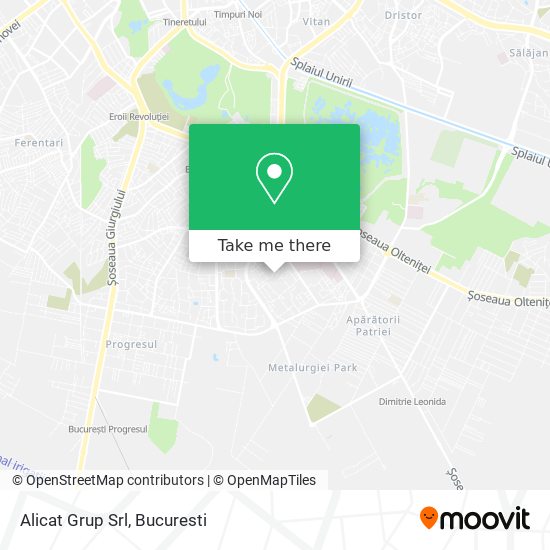 Alicat Grup Srl map