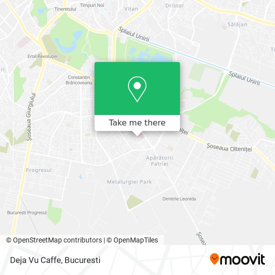 Deja Vu Caffe map