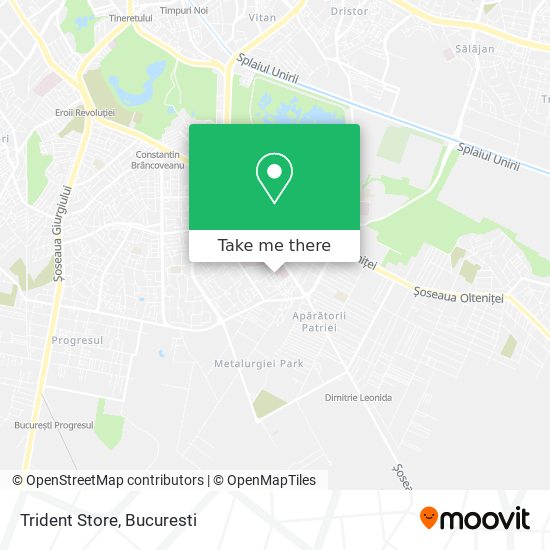 Trident Store map