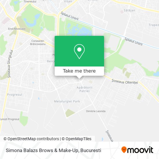 Simona Balazs Brows & Make-Up map