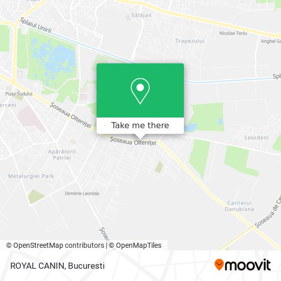 ROYAL CANIN map