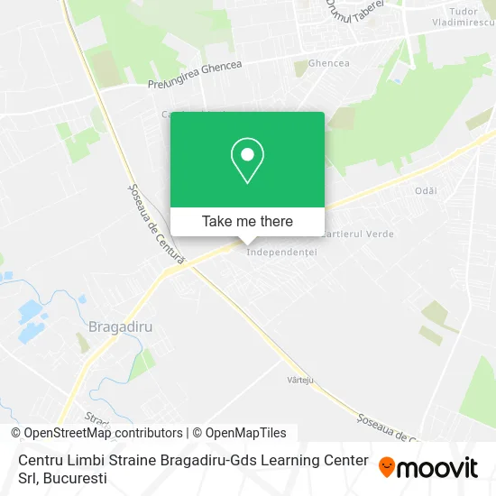 Centru Limbi Straine Bragadiru-Gds Learning Center Srl map