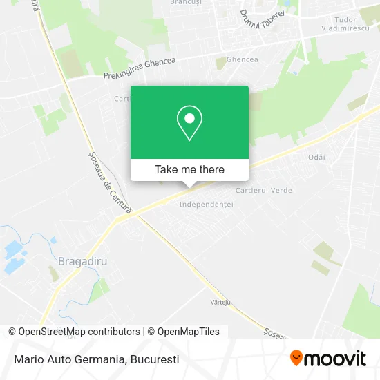 Mario Auto Germania map