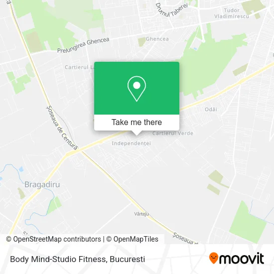 Body Mind-Studio Fitness map