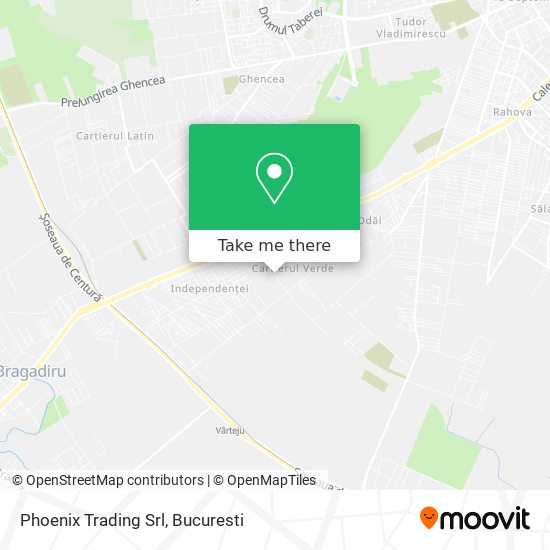 Phoenix Trading Srl map