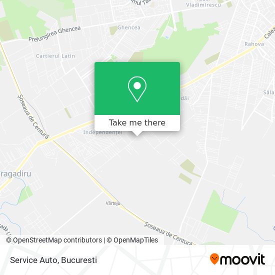 Service Auto map