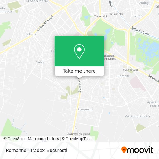 Romanneli Tradex map