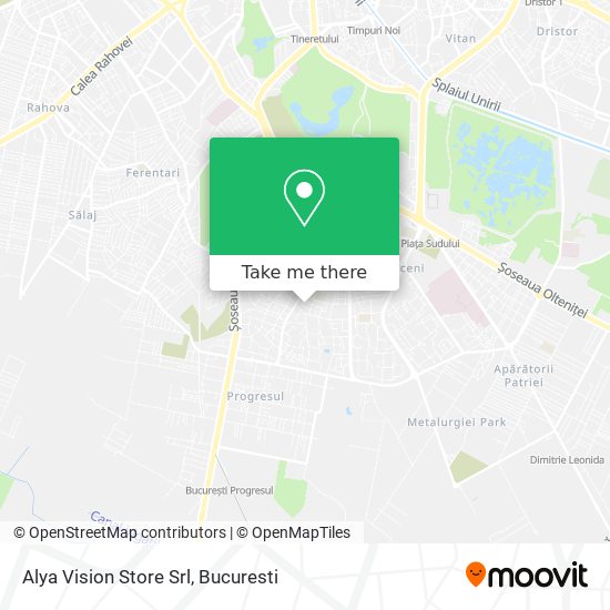 Alya Vision Store Srl map