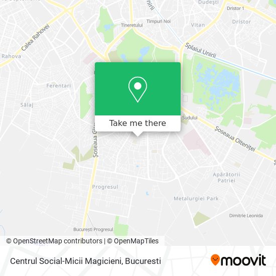 Centrul Social-Micii Magicieni map