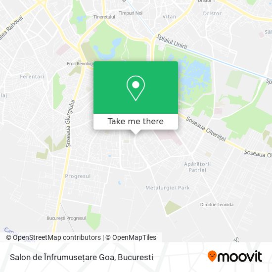 Salon de Înfrumusețare Goa map