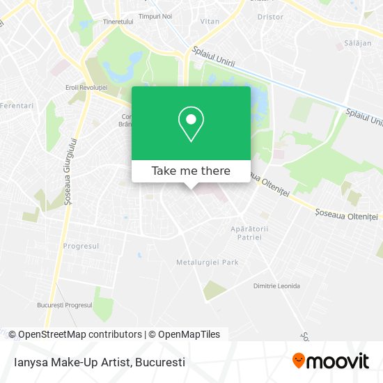 Ianysa Make-Up Artist map