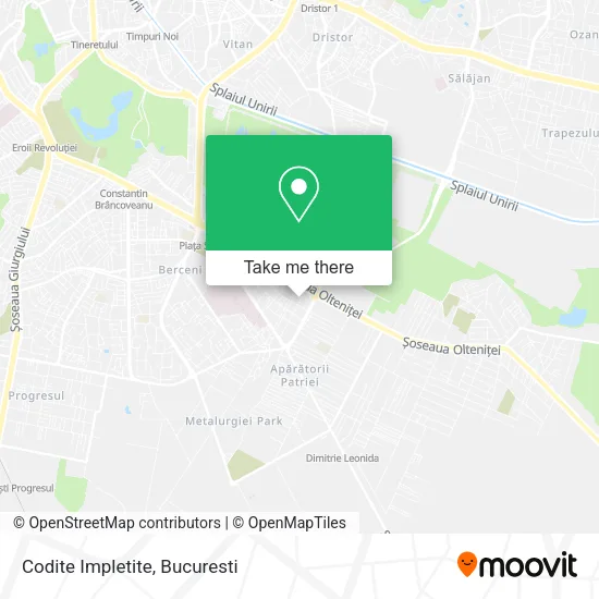 Codite Impletite map