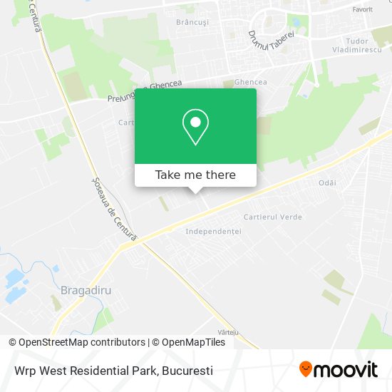 Wrp West Residential Park map