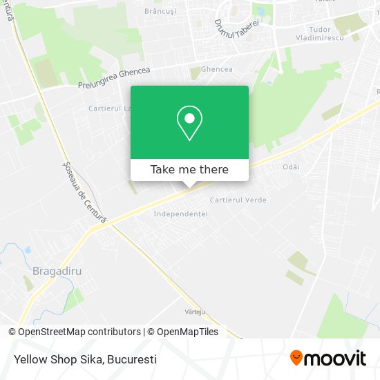 Yellow Shop Sika map