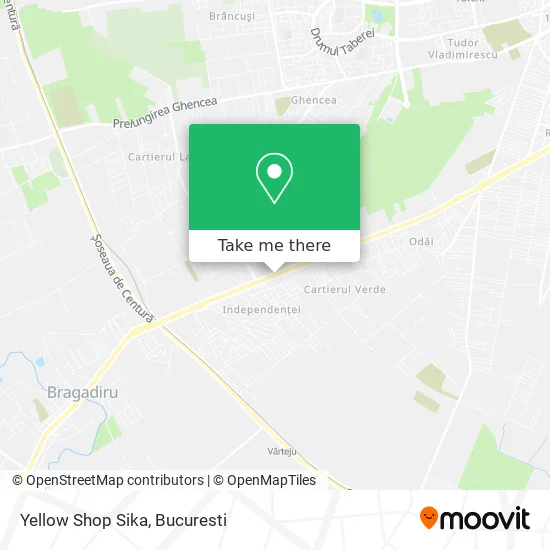 Yellow Shop Sika map