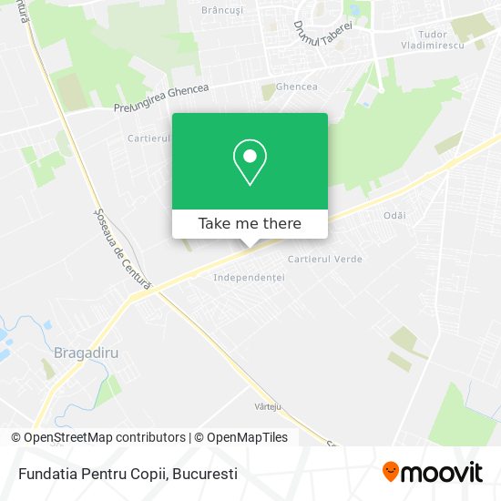 Fundatia Pentru Copii map
