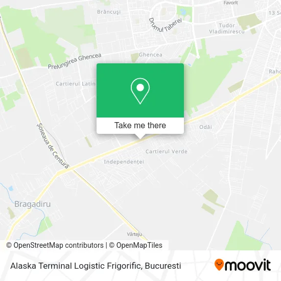 Alaska Terminal Logistic Frigorific map