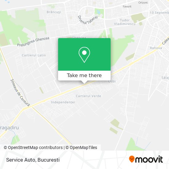 Service Auto map