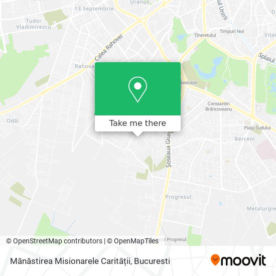 Mănăstirea Misionarele Carității map