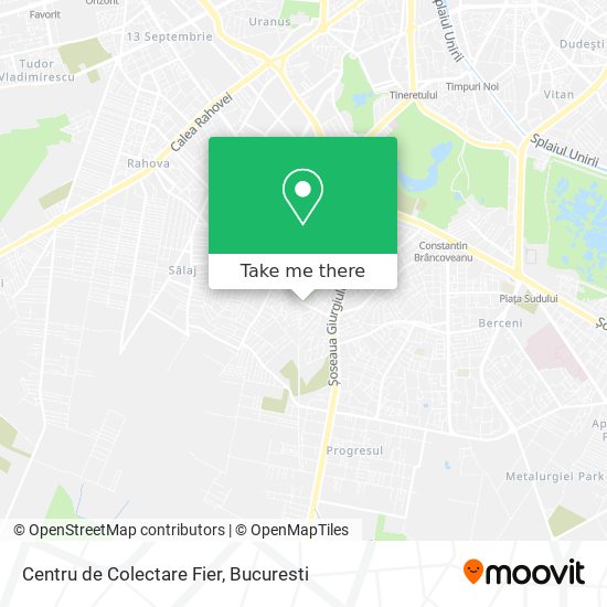 Centru de Colectare Fier map
