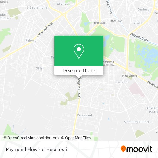 Raymond Flowers map