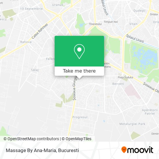Massage By Ana-Maria map