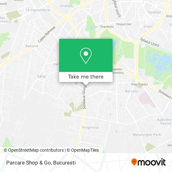 Parcare Shop & Go map