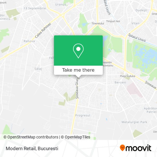 Modern Retail map