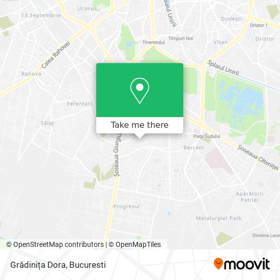 Grădinița Dora map
