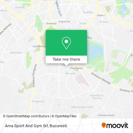 Ama Sport And Gym Srl map