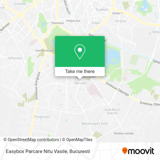 Easybox Parcare Nitu Vasile map