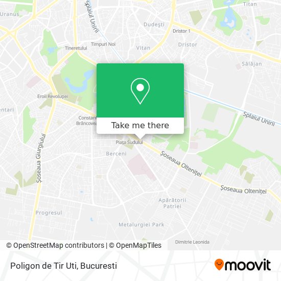 Poligon de Tir Uti map