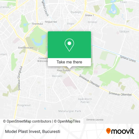 Model Plast Invest map