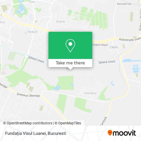 Fundaţia Visul Luanei map