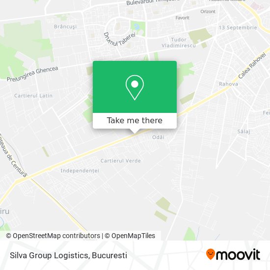 Silva Group Logistics map