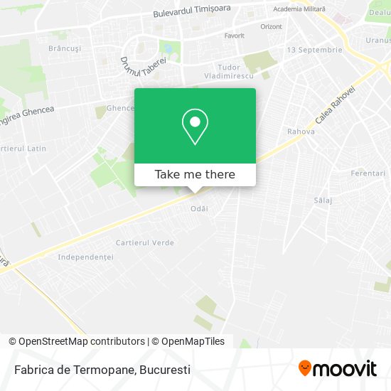 Fabrica de Termopane map