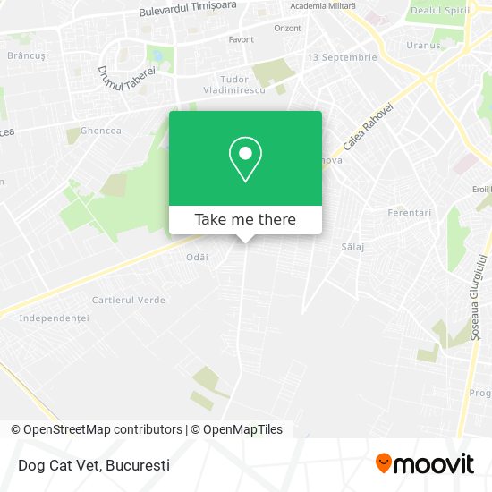 Dog Cat Vet map