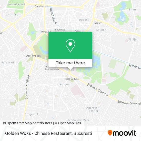 Golden Woks - Chinese Restaurant map