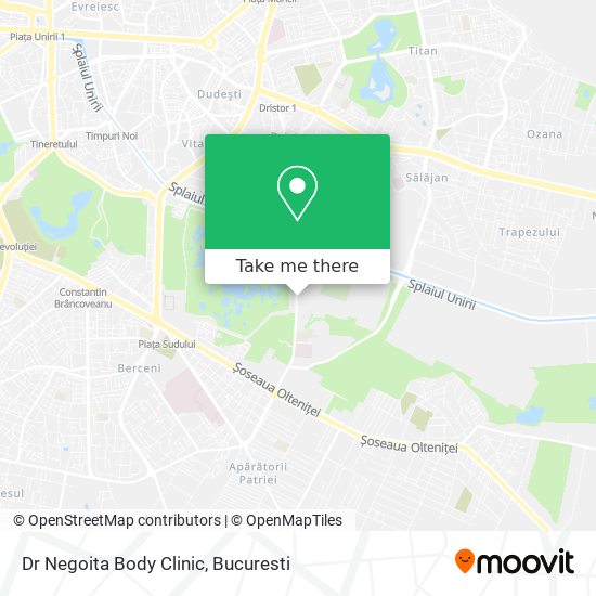 Dr Negoita Body Clinic map