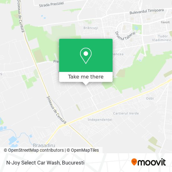 N-Joy Select Car Wash map
