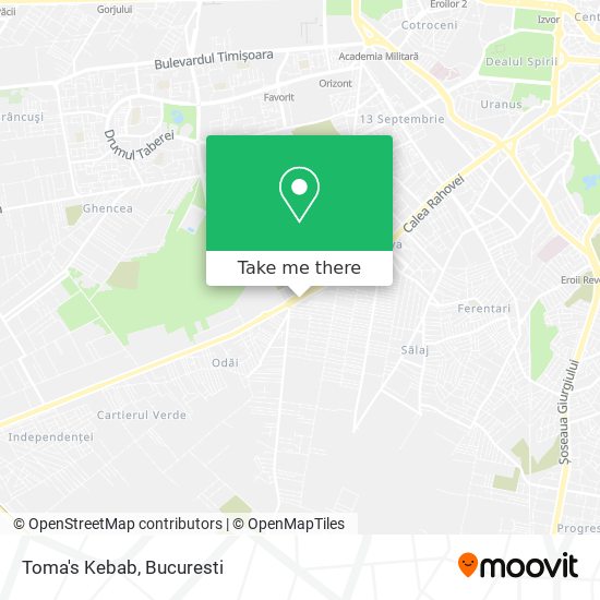 Toma's Kebab map