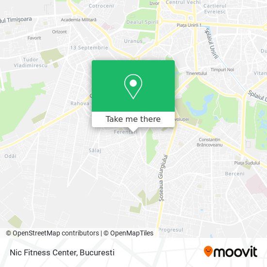 Nic Fitness Center map
