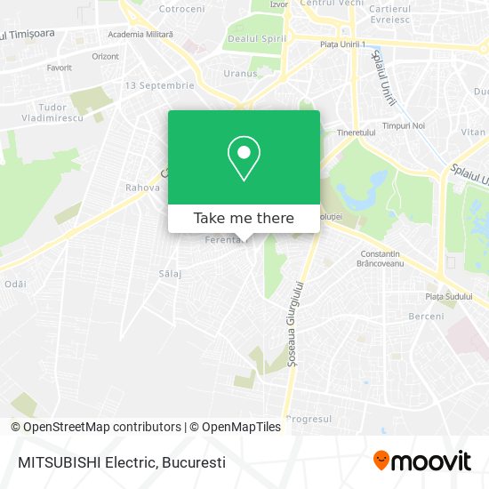 MITSUBISHI Electric map