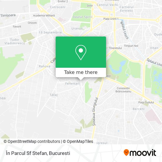 În Parcul Sf Stefan map