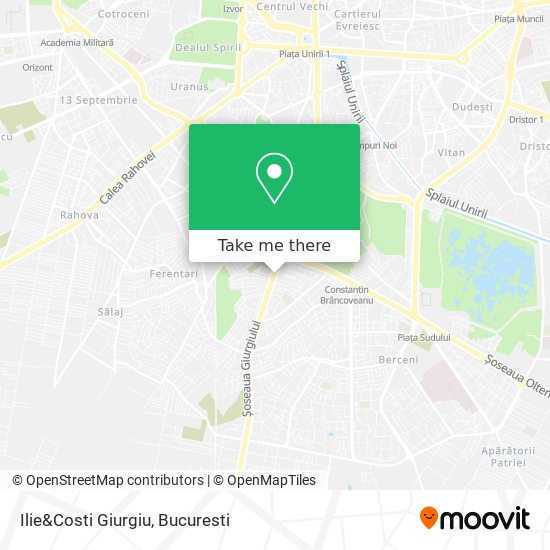 Ilie&Costi Giurgiu map