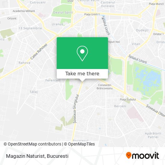 Magazin Naturist map